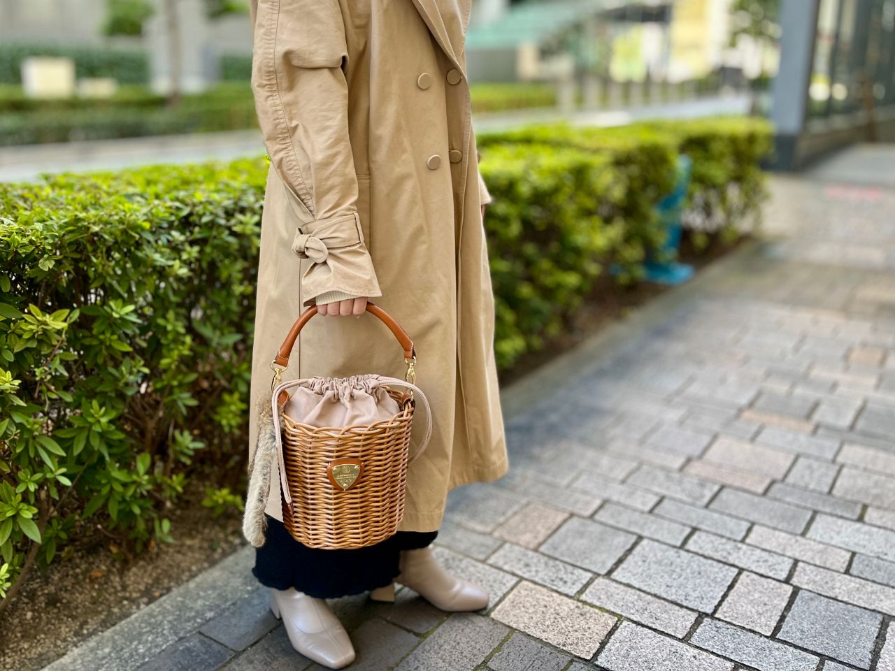 カゴバッグ『ブリーゼ』×秋冬コーデ | ATAO(アタオ) | ATAO 有楽町店