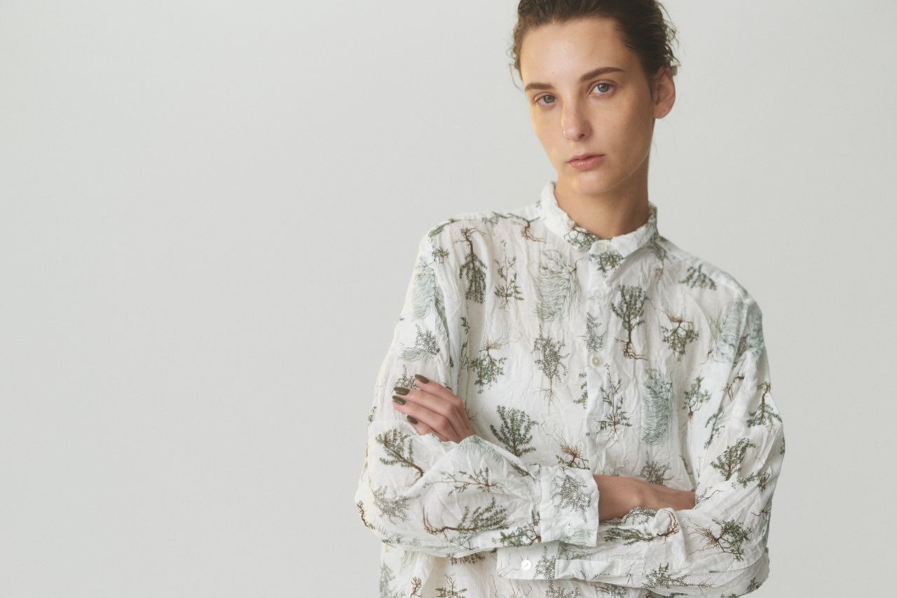 Wild Flowers Print 長袖ブラウス | pas de calais Online | pas de