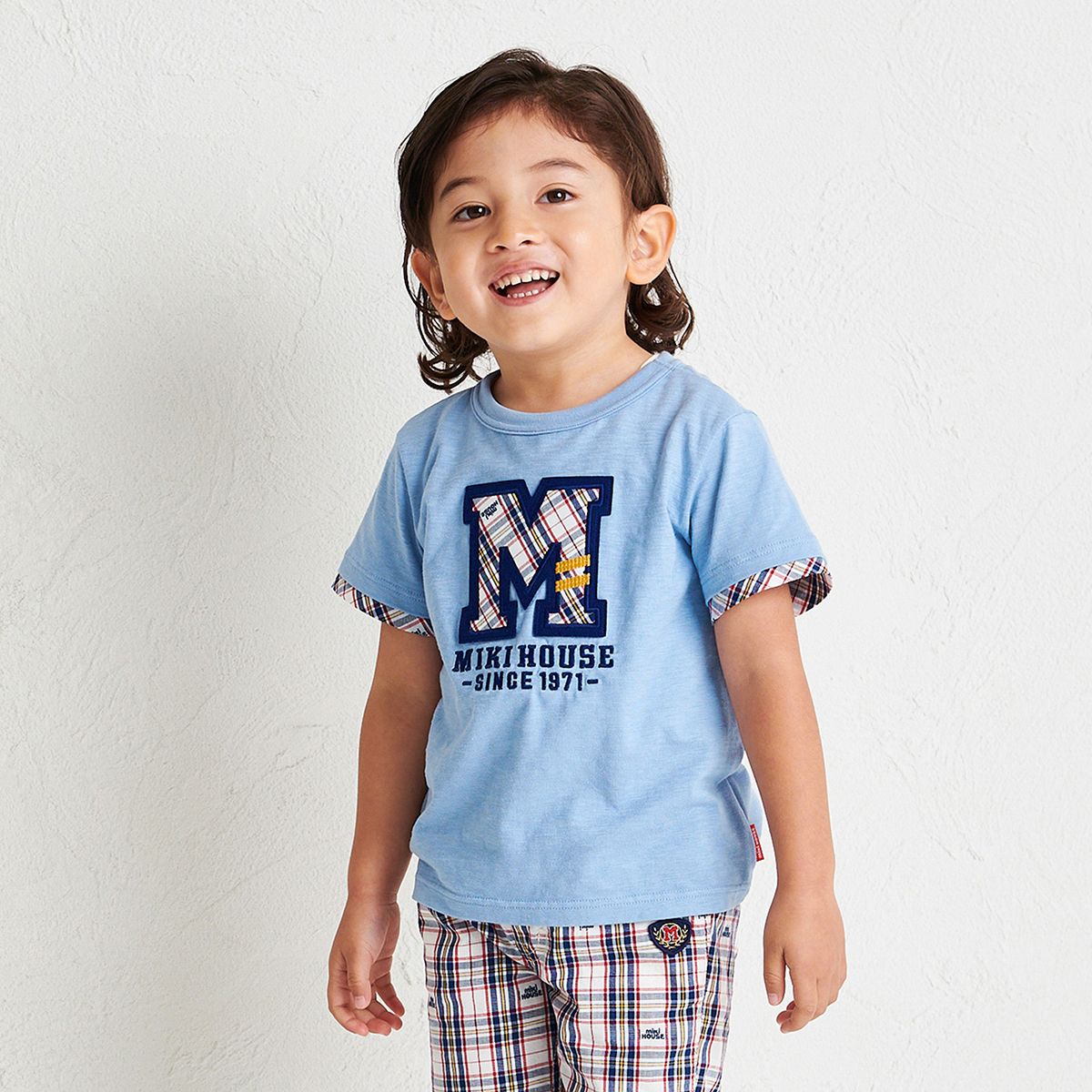 今おすすめ！ミキハウスチェックシリーズ♪｜ミキハウスミキハウス