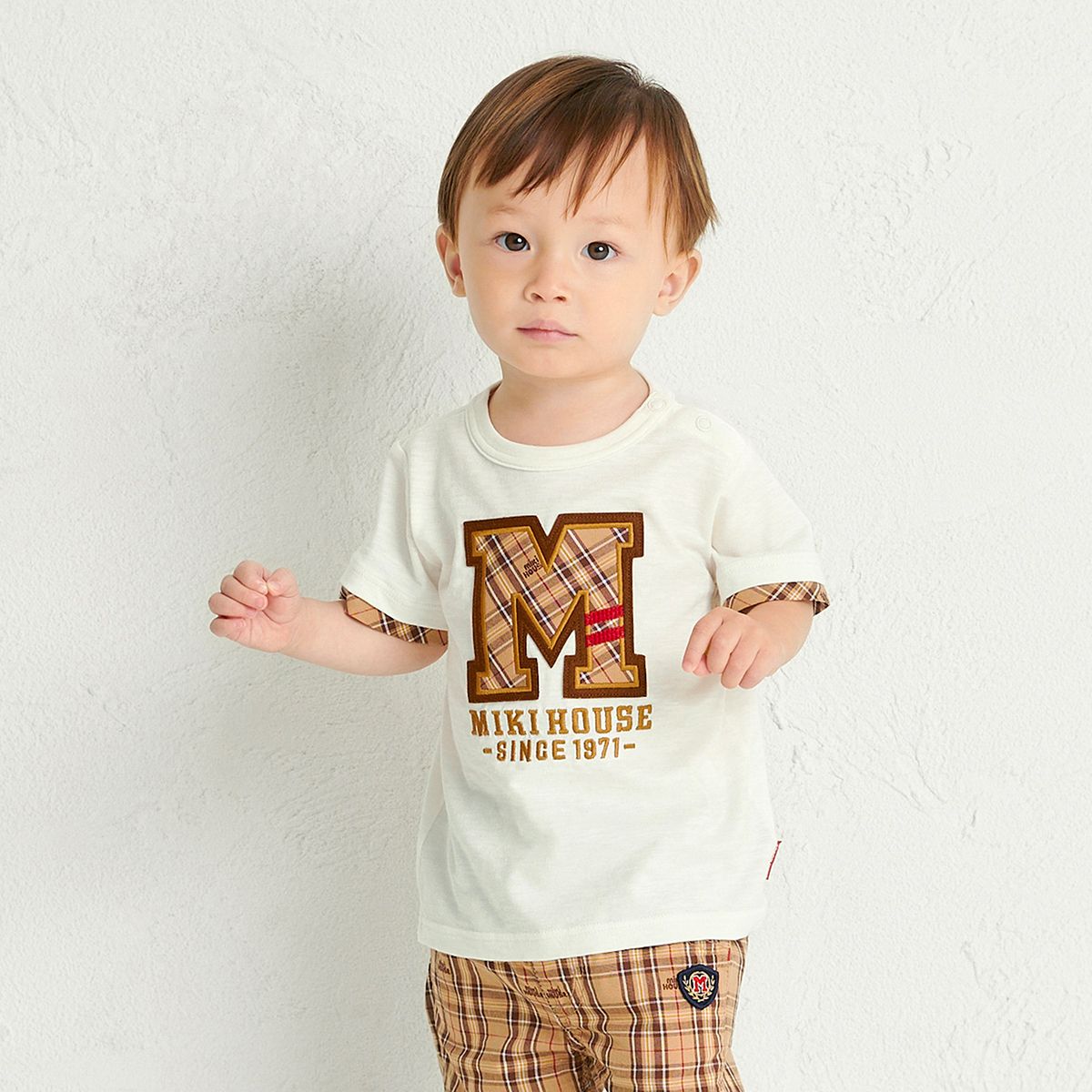 今おすすめ！ミキハウスチェックシリーズ♪｜ミキハウスミキハウス