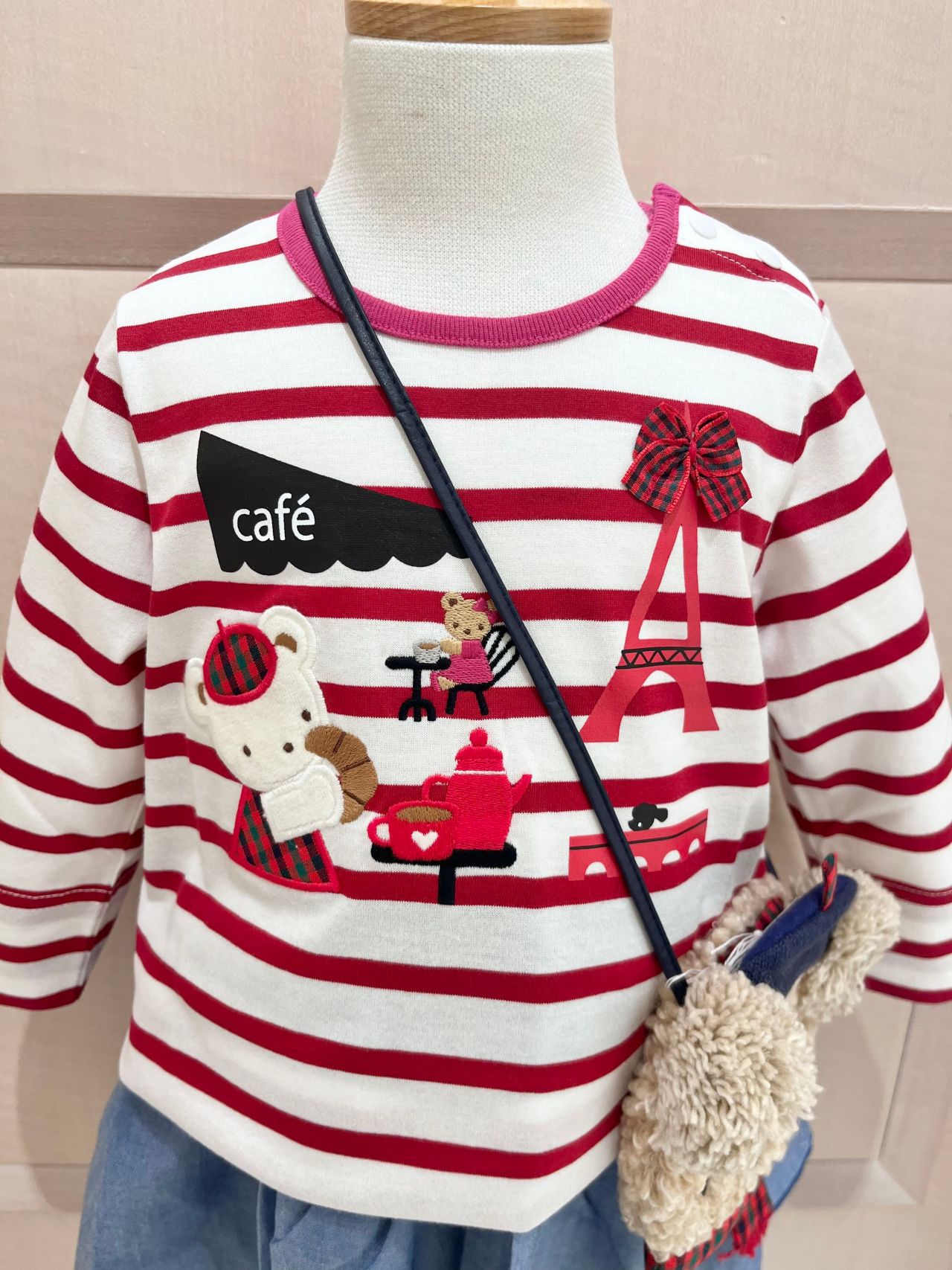 クマちゃん☆パリへ行く！｜ファミリア伊勢丹新宿店ファミリアショップ