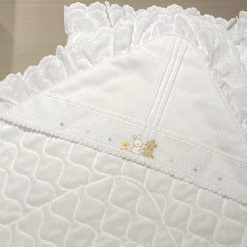 出産準備「ラップケット」のご紹介♪｜ファミリア伊勢丹新宿店