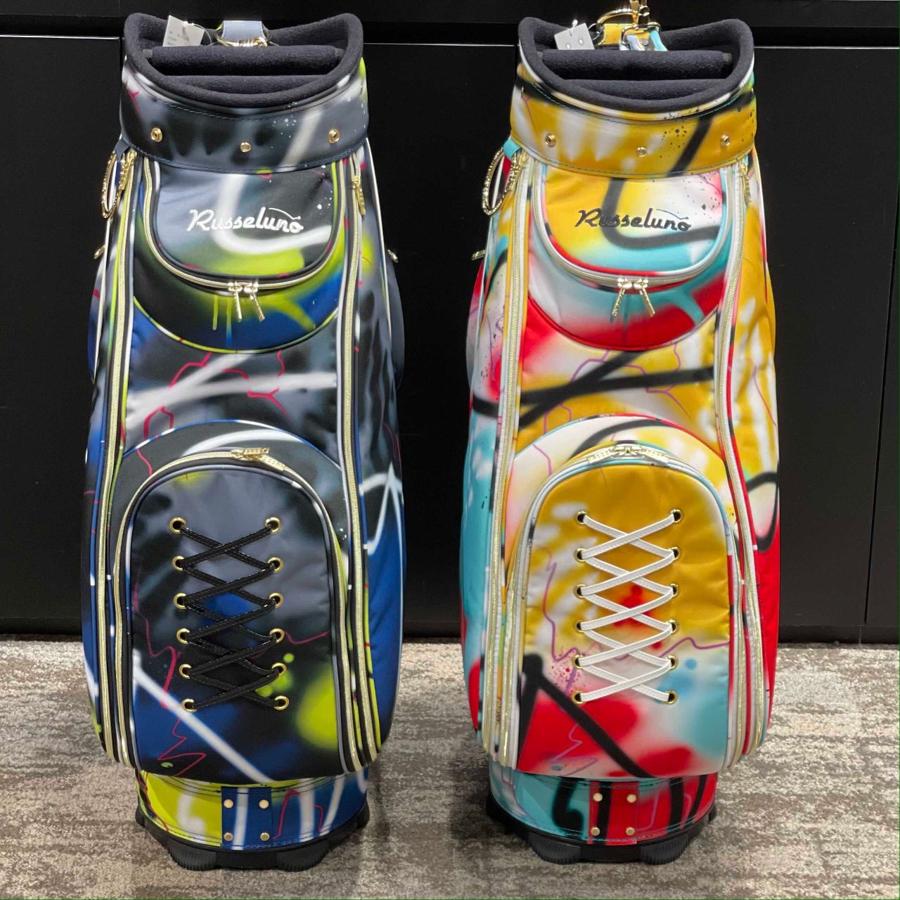 R*様 Russelluna キャディバッグ ヘッドカバーセット Russelluna