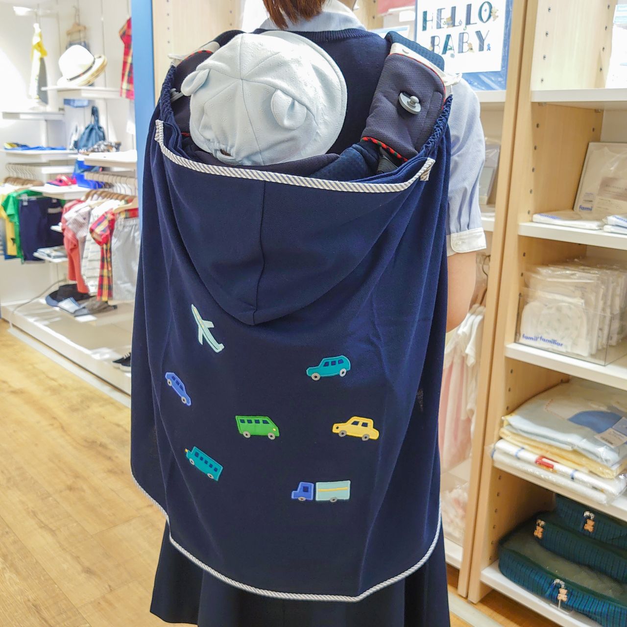 紫外線対策に大活躍♪【3WAYブランケット】｜ファミリア髙島屋玉川店の