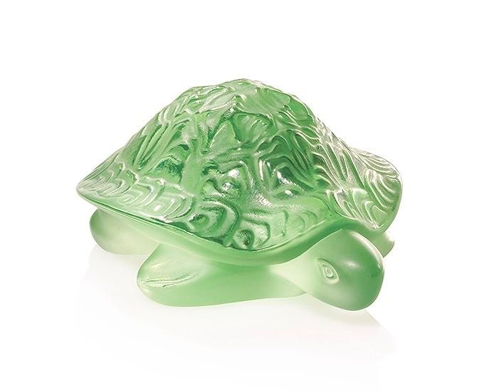 ラリック】クリスタルのタートルオブジェ | 岡山拠点のトミヤ