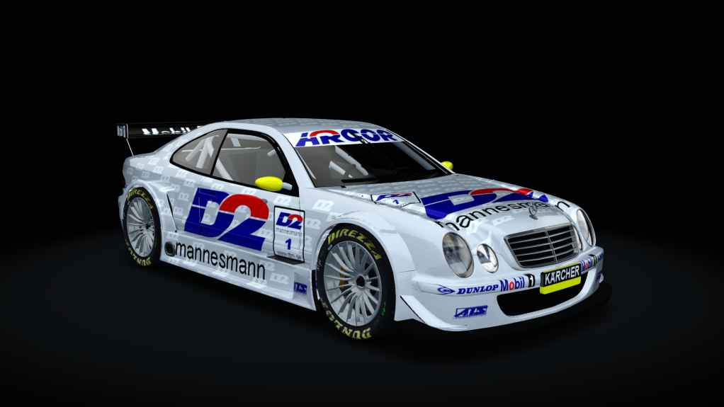Assetto Corsa】メルセデス ベンツ CLK DTM 2001 | Mercedes-Benz CLK