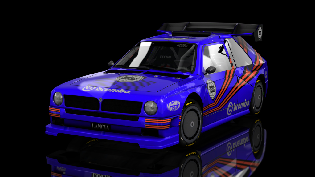 Assetto Corsa】ランチア デルタ ECV1 グループS | GrS Lancia ECV1