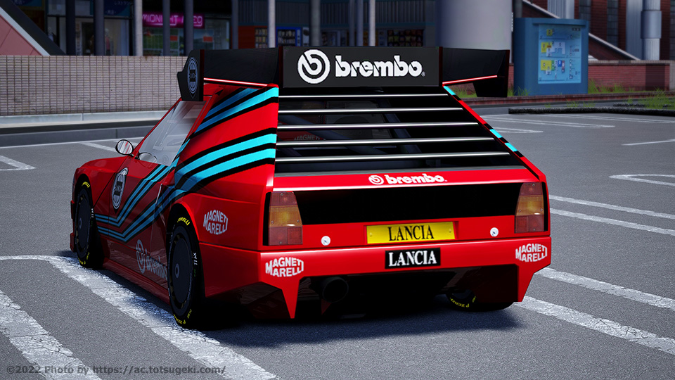 Assetto Corsa】ランチア デルタ ECV1 グループS | GrS Lancia ECV1