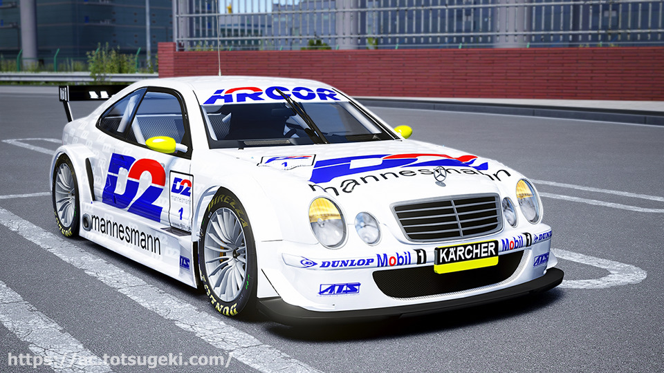 Assetto Corsa】メルセデス ベンツ CLK DTM 2001 | Mercedes-Benz CLK