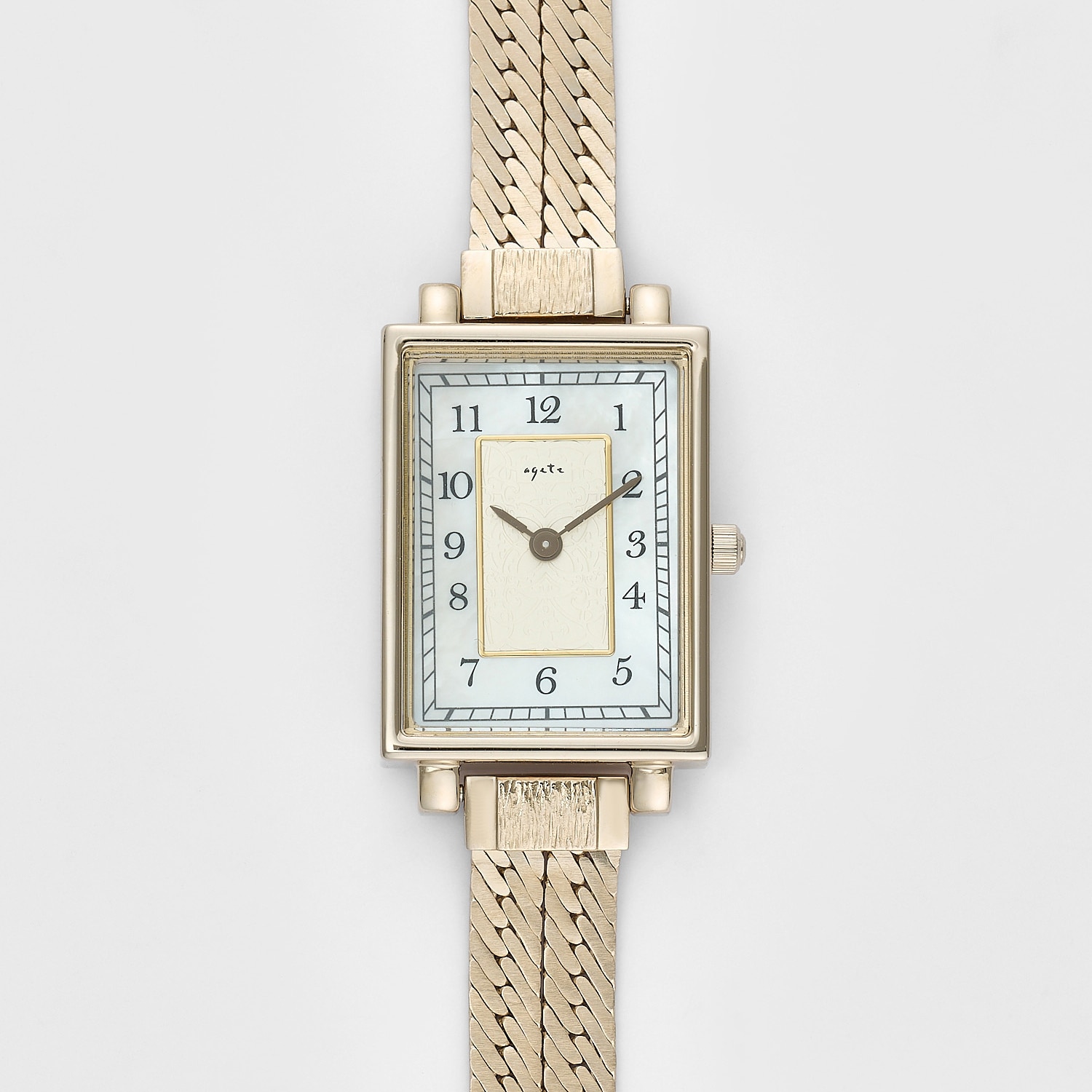 スクエアフェイスウォッチ｜時計｜アガット 公式オンラインストア