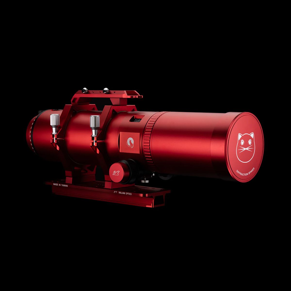 William Optics RedCat 91 WIFD f/4.9 Petzval Refractor Telescope - Red