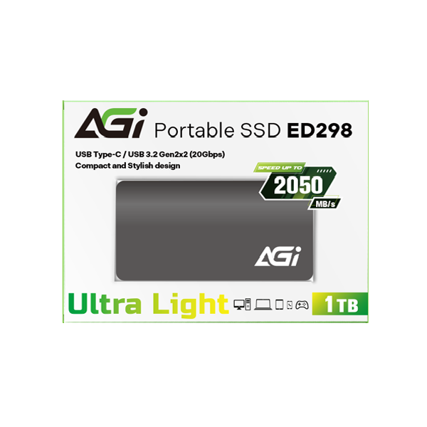 ED298 Portable SSD - AGI Technology