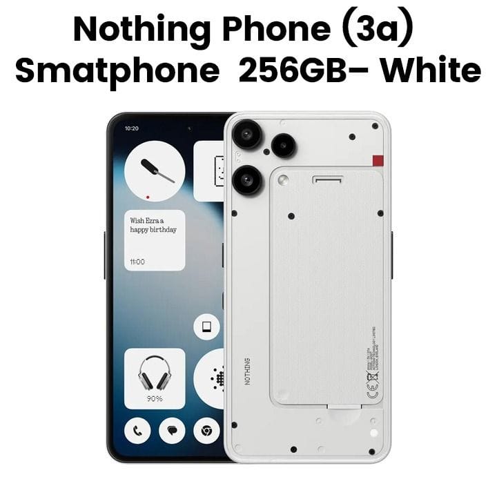 Buy Nothing Phone (3a) Lite 8GB RAM 256GB Storage – White