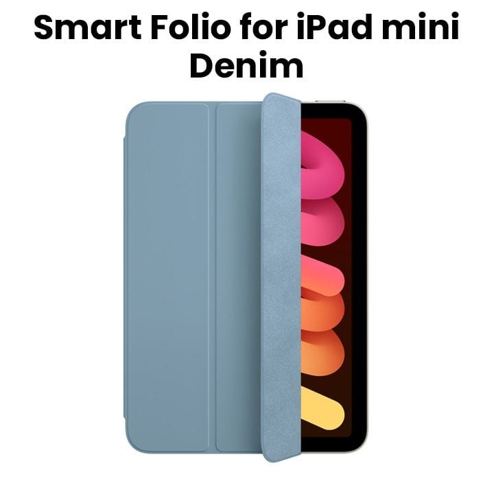 Buy Apple Smart Folio for iPad Mini (A17 Pro) - Denim |MC2U4ZM/A