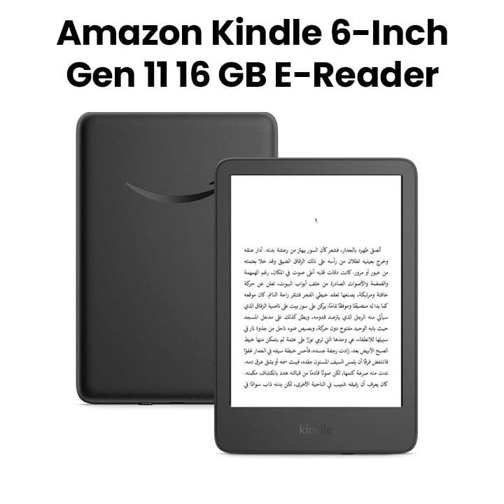 Buy Amazon Kindle 6″ E-Reader 11th Gen 16 GB – Black |B0CP31L73X