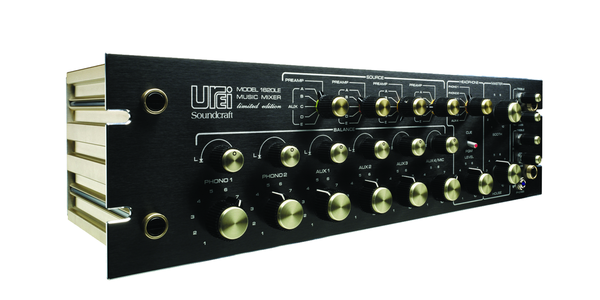 UREI 1620LE | Soundcraft - Professional Audio Mixers | English