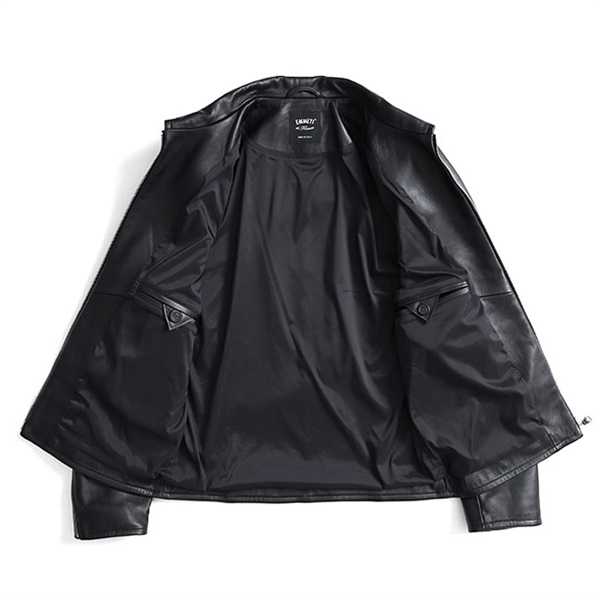 EMMETI エンメティ ERICK エリック ラムスキン 襟付き シングル