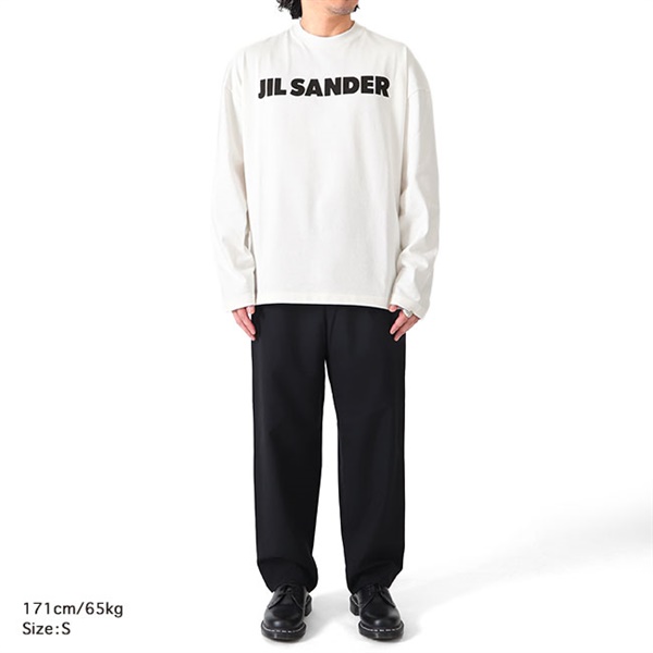 JIL SANDER ジルサンダー ロゴTシャツ ロンT J22GC0136 J45148 JIL