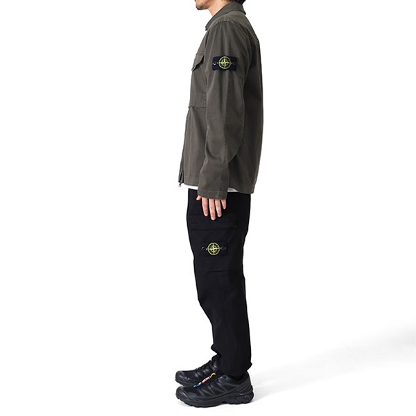 Stone Island ストーンアイランド ガーメントダイ シャツジャケット