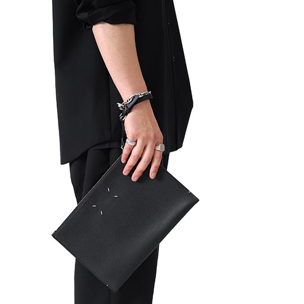 Maison Margiela メゾンマルジェラ POUCH 2 LARGE レザーポーチ