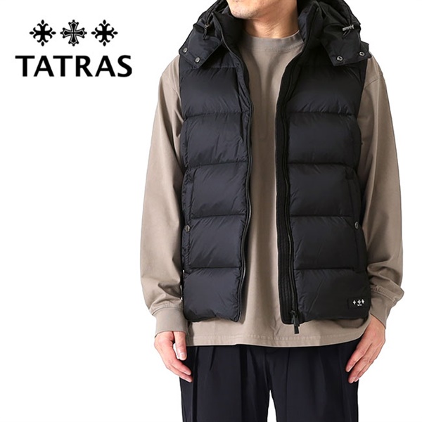TATRAS タトラス POSEIDONE ポセイドーネ フード付き ダウンベスト