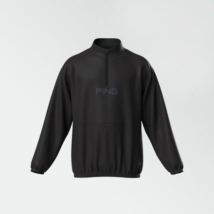 PING×AddElm＞ストレッチクロスハーフジップブルゾン｜AddElm