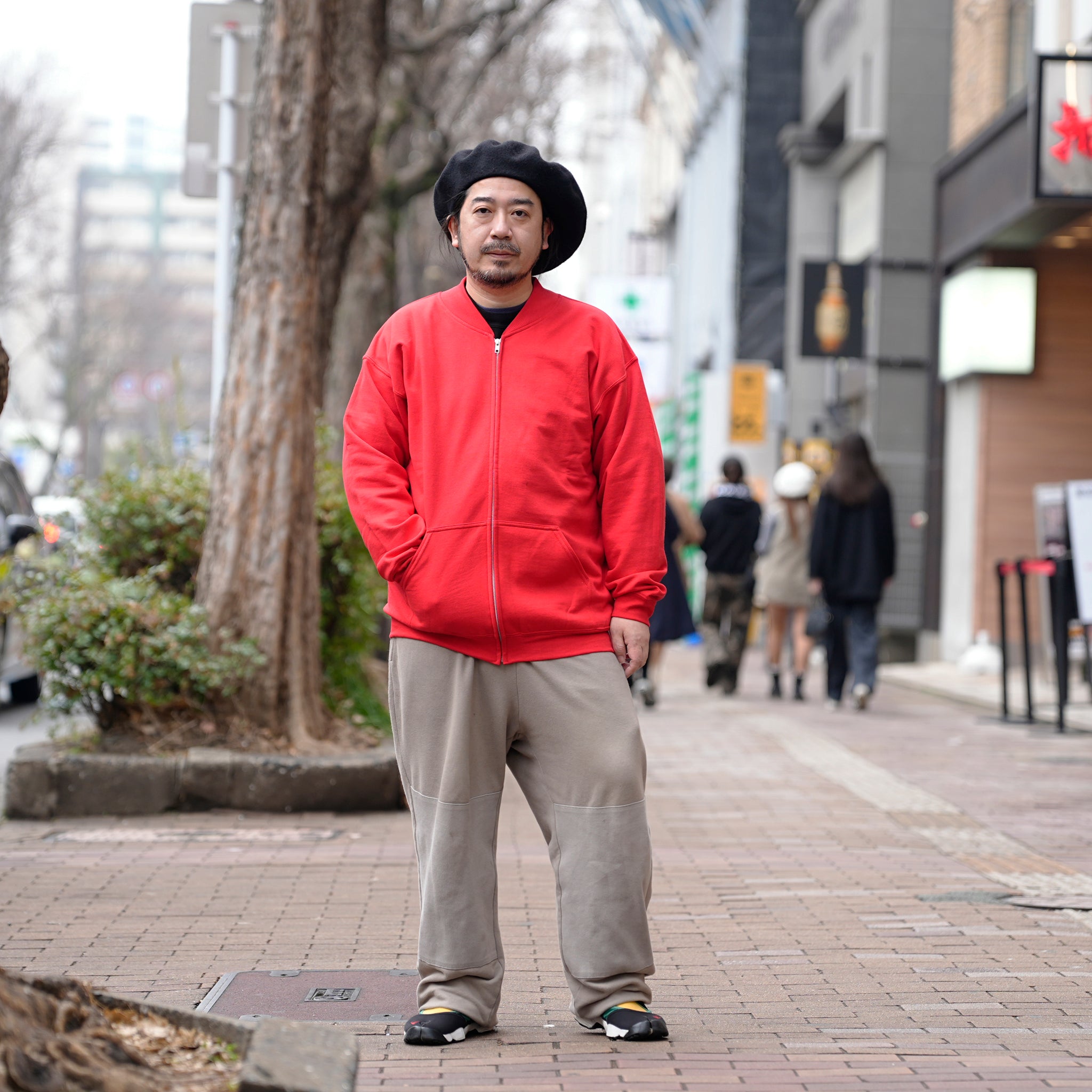 RELAXFIT №134 [ Gildan sweat Blouson] Color:スポーツグレー