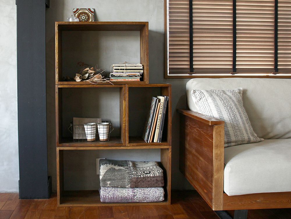 a.depecheアデペシュSHUSEI box shelf 750+アイアン a.depeche