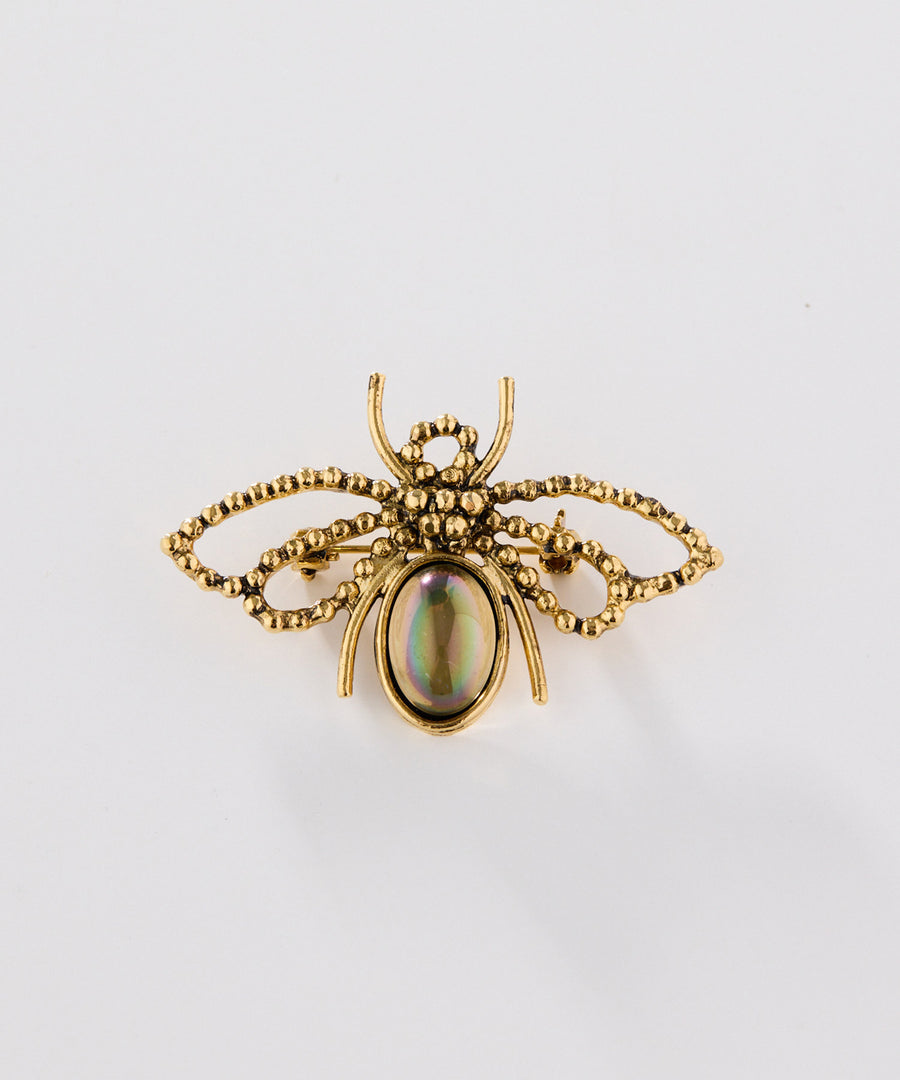 ADER.bijoux（アデルビジュー）｜CUTSTEEL bee brooch/ブローチ