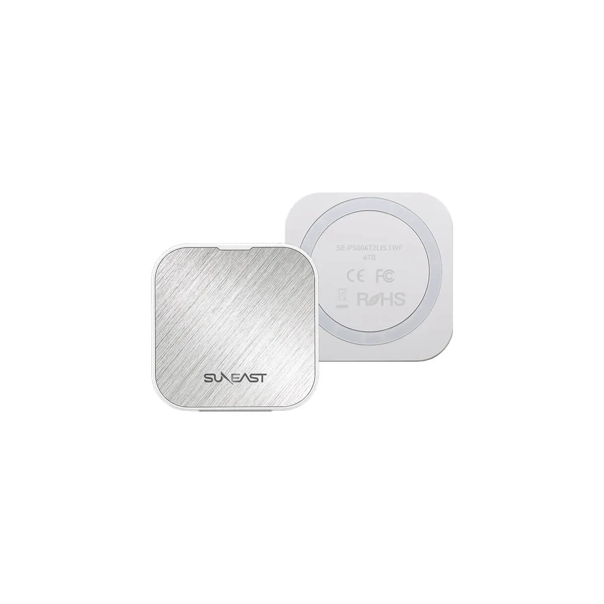 SSD พกพา SUNEAST Eclipse E40 PSSD White (4TB) - Advanced Photo