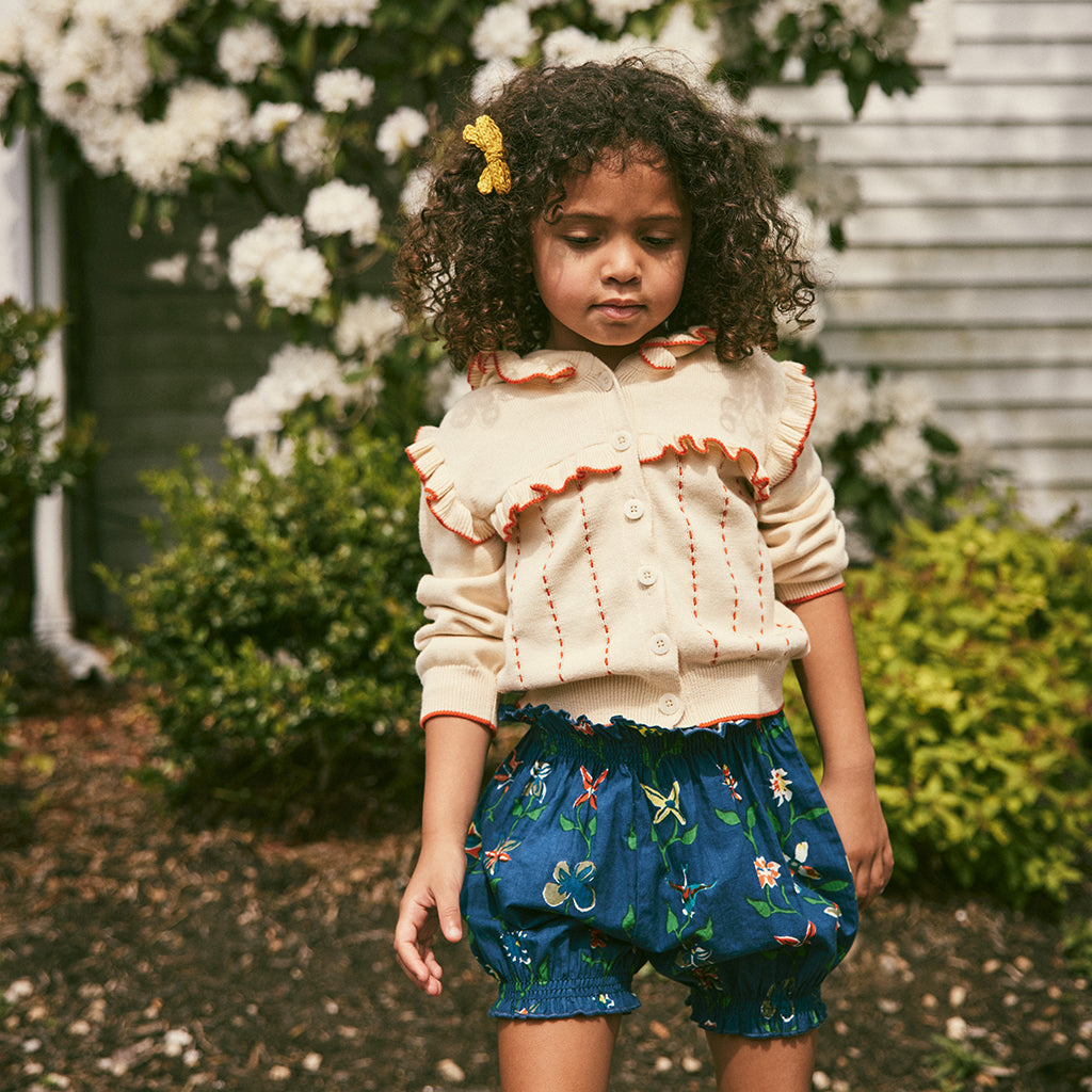 Misha & Puff Baby Bloomer Shorts Celestial Blue Botanica - Advice