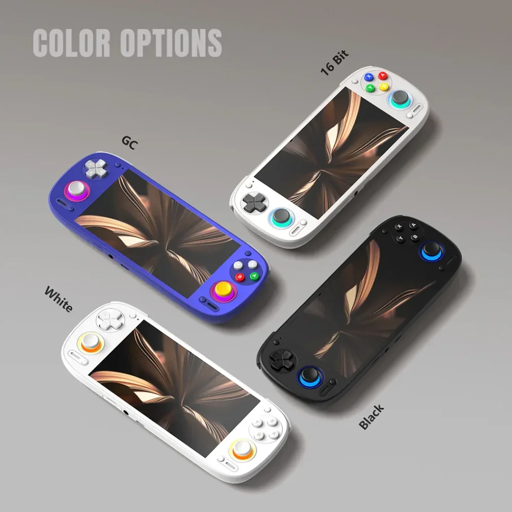 Retroid Pocket 5-ポータブルビデオゲームコンソール,5.5インチタッチ