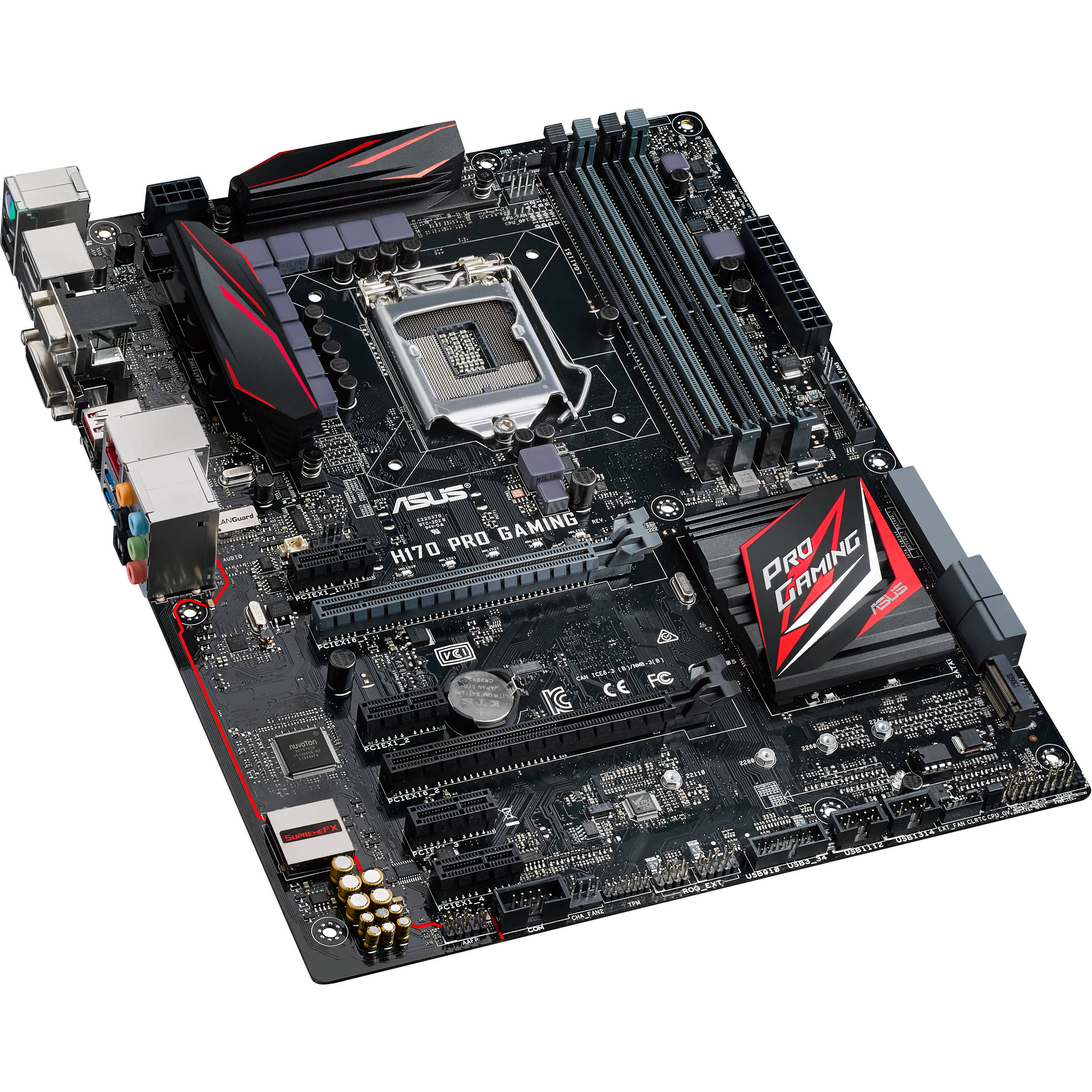 ASUS H170 PRO GAMING Motherboard intel H170 DDR4 64GB LGA 1151 M.2