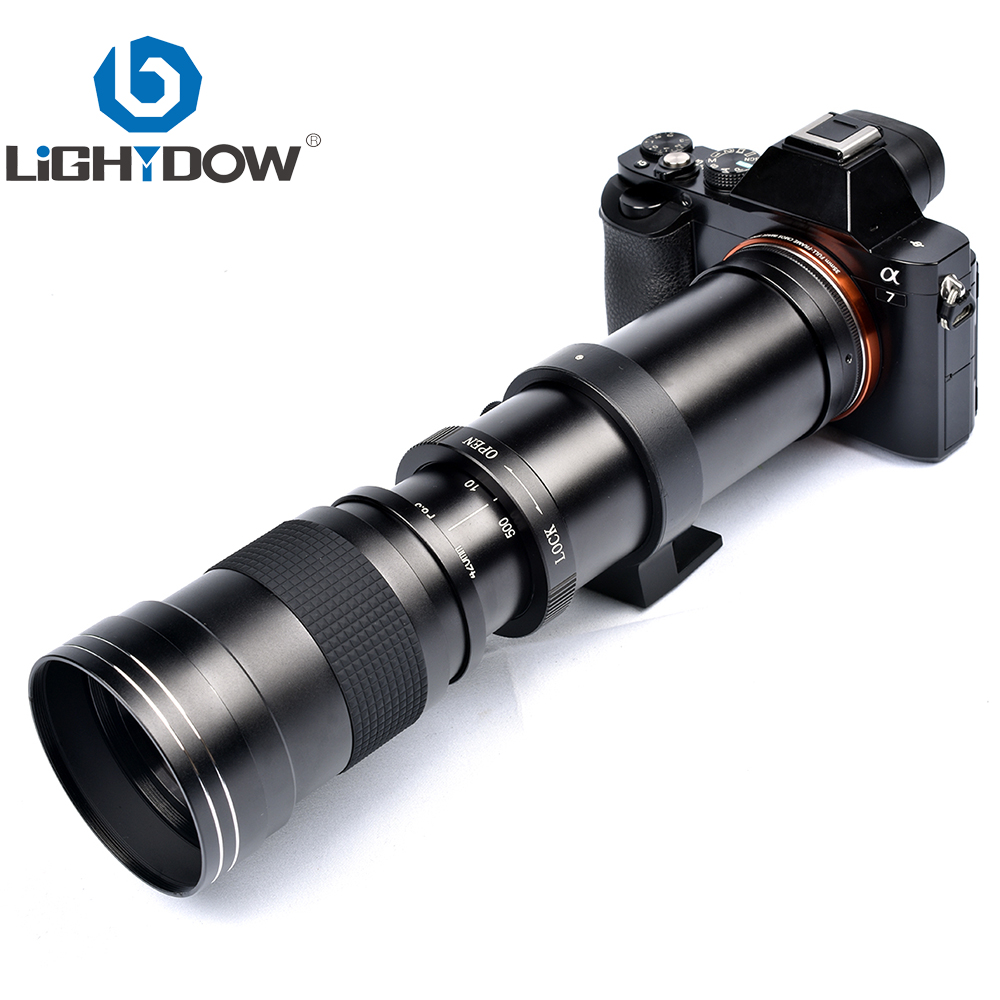 Lightdow 超望遠マニュアルズームレンズ 420-800mm F8.3-16 T2 リング