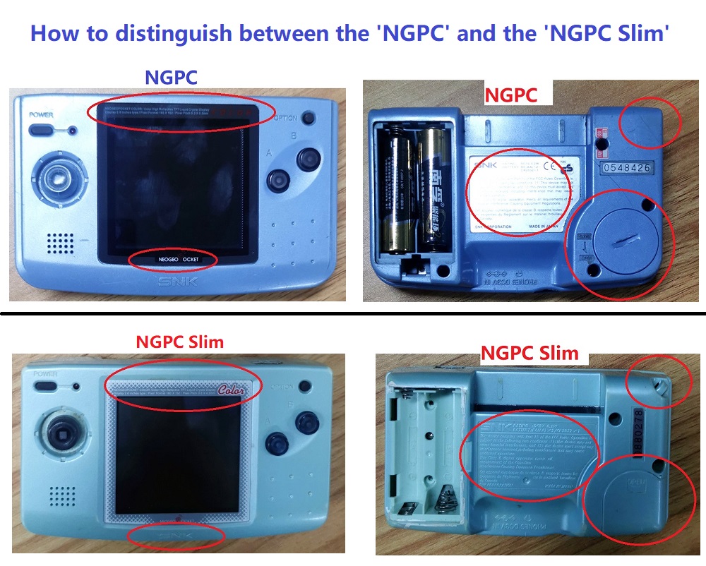 スーパー OSD バージョン大画面 IPS 液晶 NGPC スリムバックライト液晶