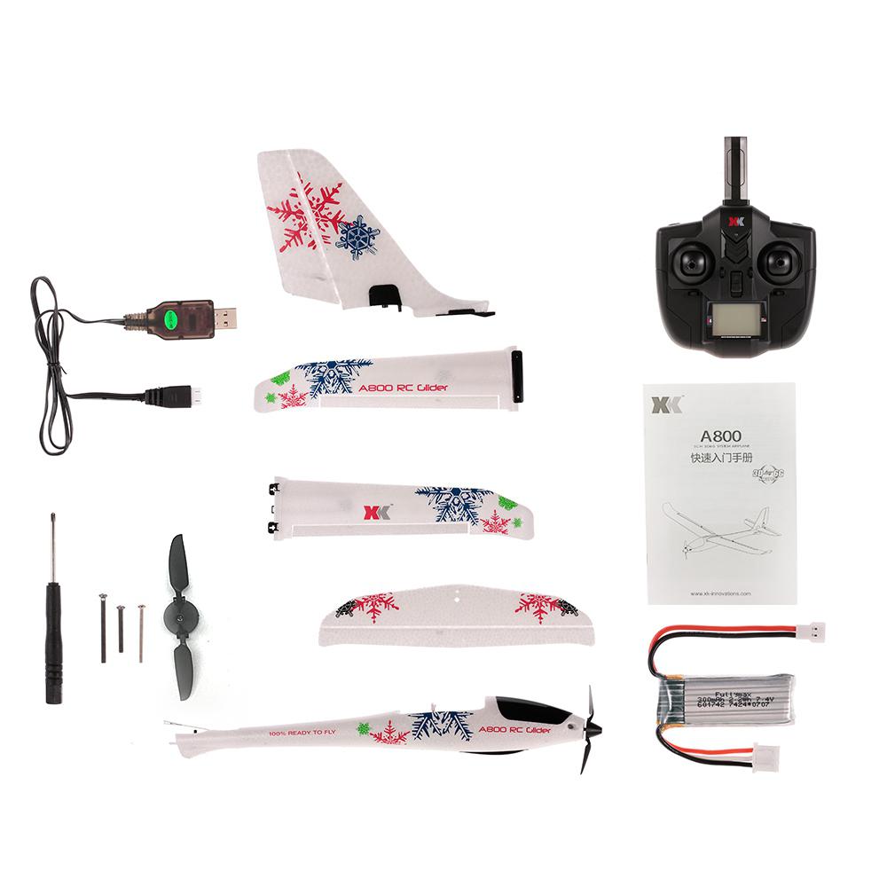 Wltoys XK A800 RC Aircraft 5CH 3D 6G Mode 780mm Wing Span 20 Min