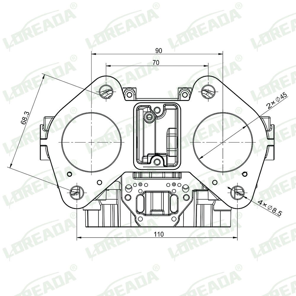 ウェバーキャブレター、生意気でチョーク、oem品質、45 dcoe、45mm