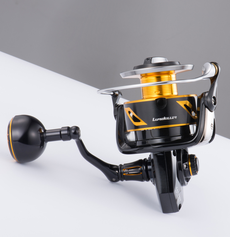 Japan Lurekiller Full Metal Spinning Jigging Saltist Reel SW4000XG