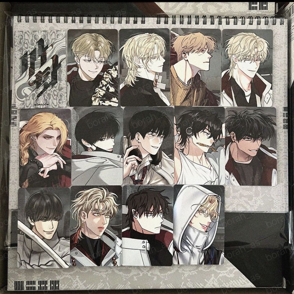 Official 2025 Bomtoon Season's Greetings Calendar Set Single IP