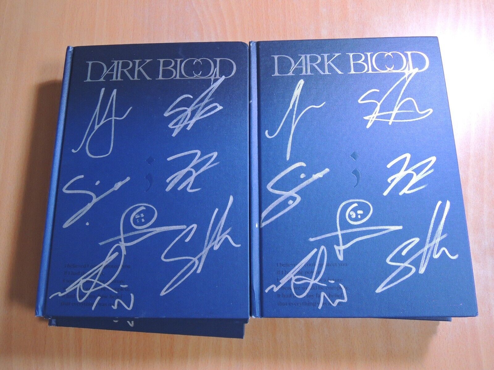 EN----HYPEN Autographed Signed DARK BLOOD ALBUM CD GIFTS K-POP