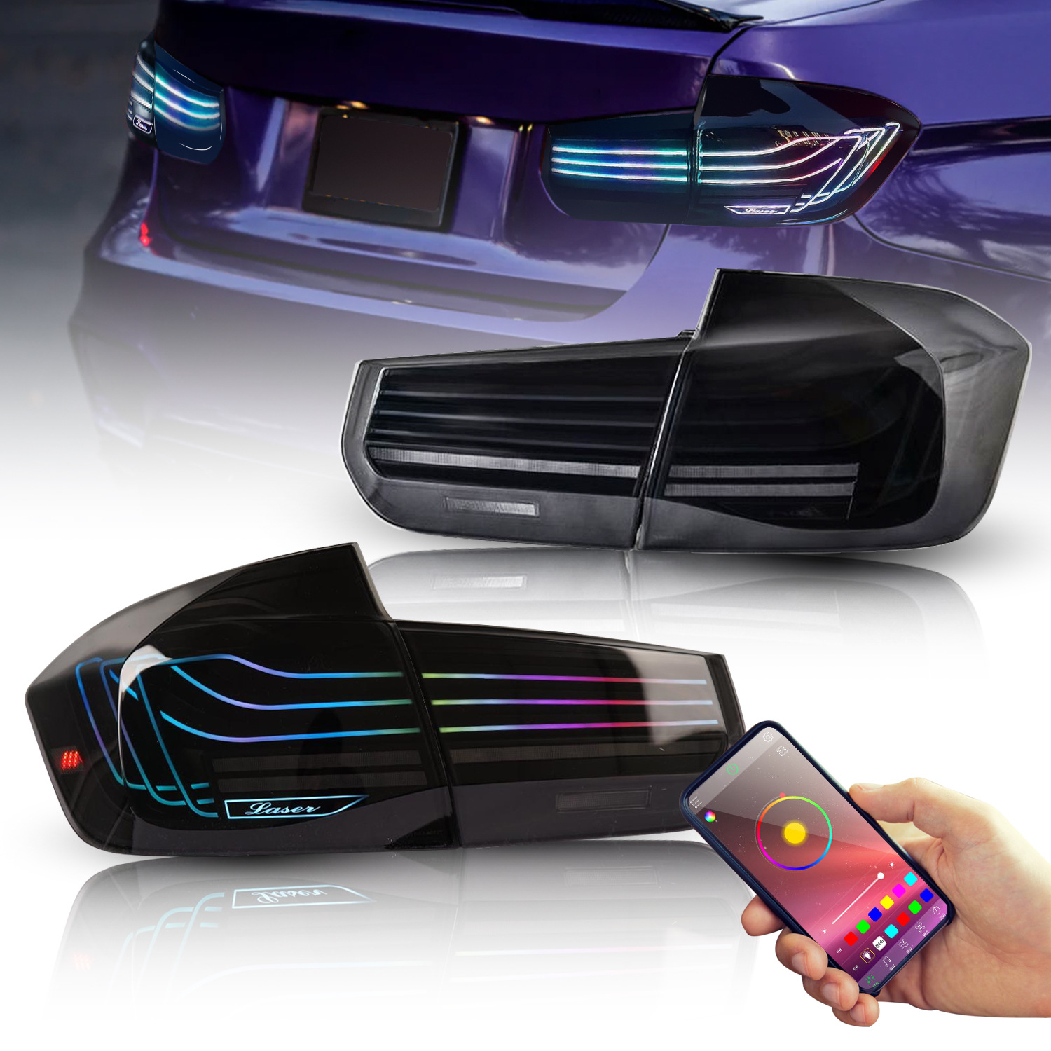 BMW 3シリーズ,f30,f80,m3 2012-2018のテールライトアクセサリー