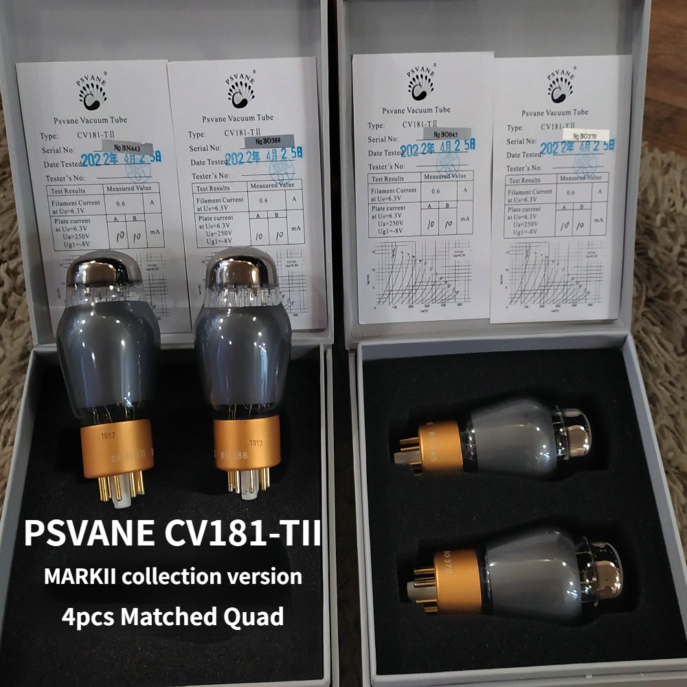 CV181-TII (CV181 6SN7 6N8P) PSVANE Electronic Tube MARKII