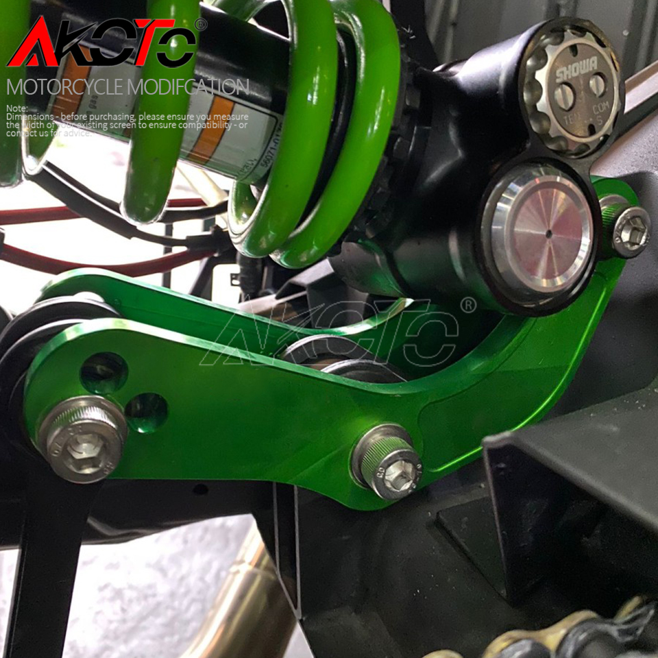 オートバイ調整可能なリアサスペンションリンケージアームボディ下降