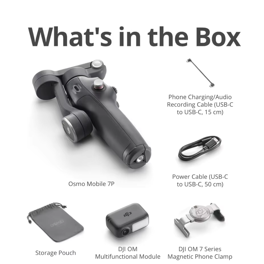 DJI Osmo Mobile 7 Mobile 7P スマートフォン ジンバル スタビライザー