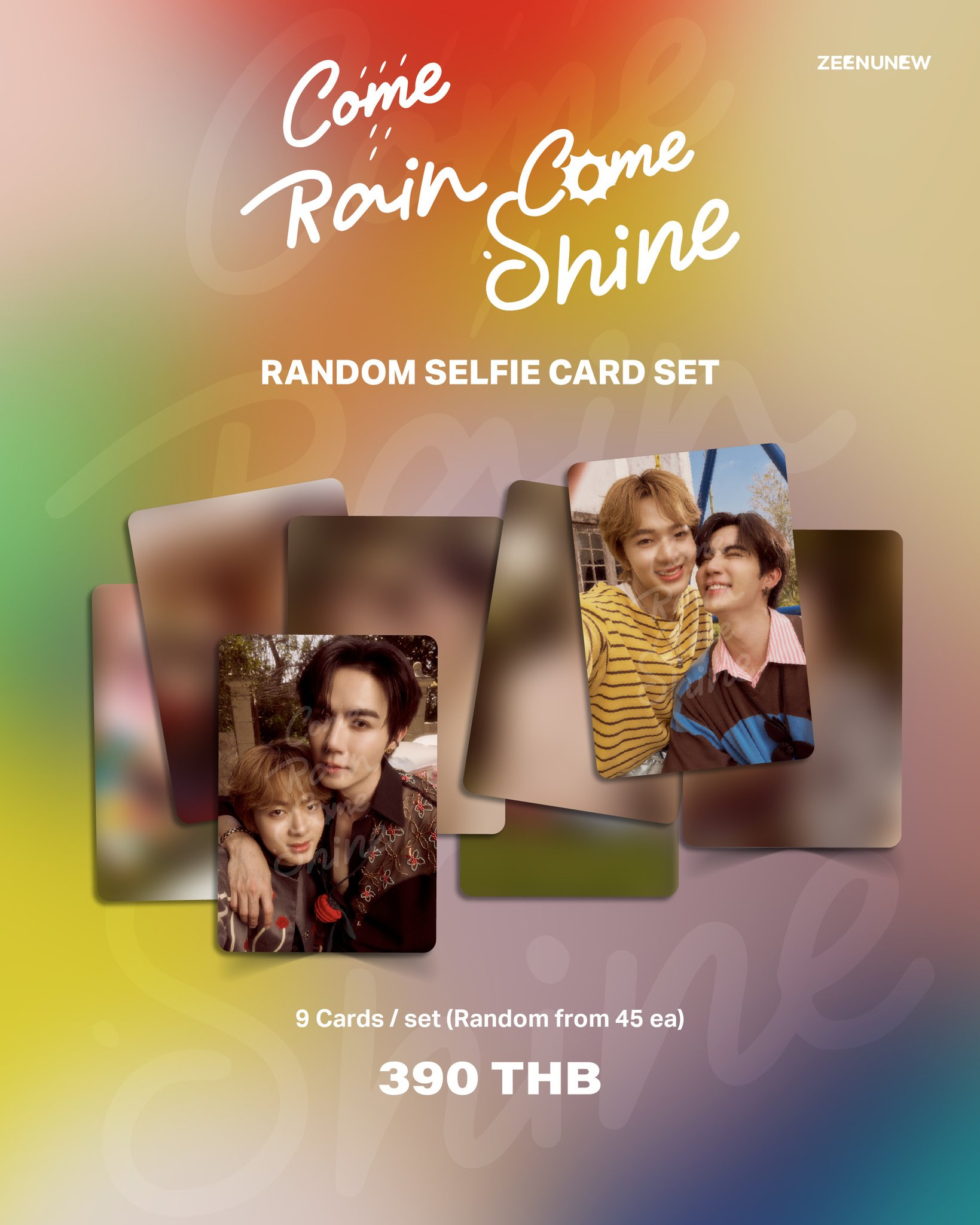 New ZeeNunew 3rd photobook boxset official original merchandise