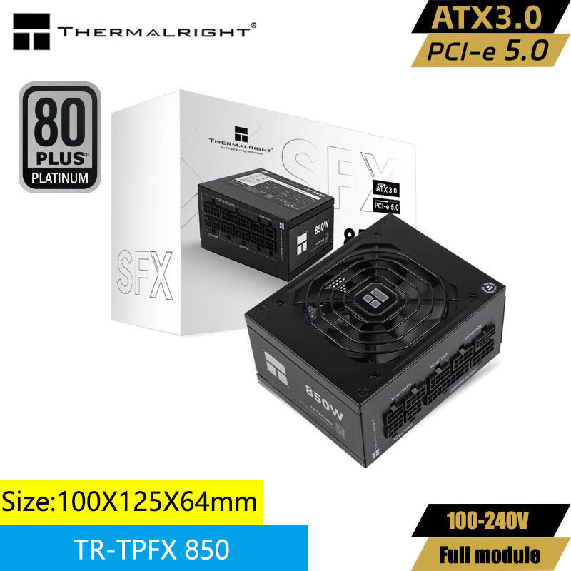 Thermalright TR-TPFX850 SFX platinum medal full module computer
