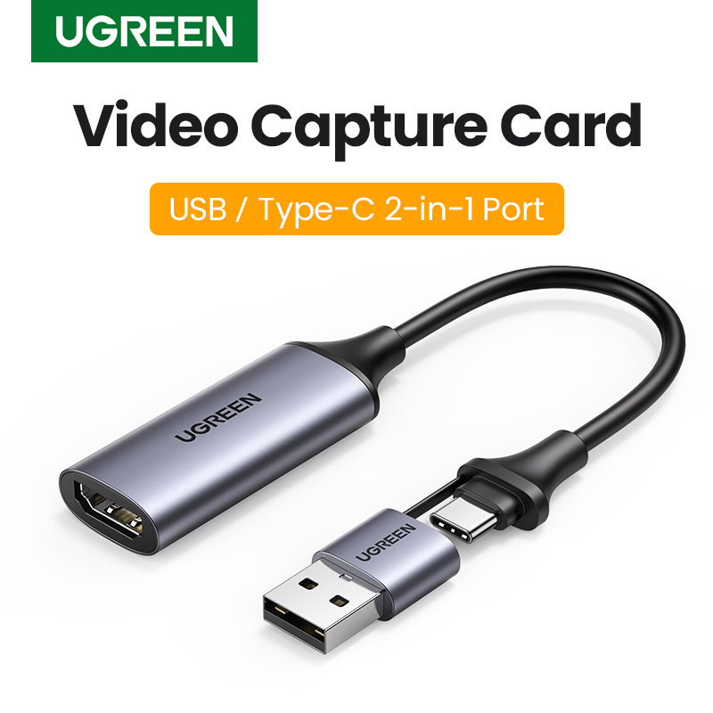 新】ugreenでビデオキャプチャカード4 18k usbへのhdmi/USB-C hdmi