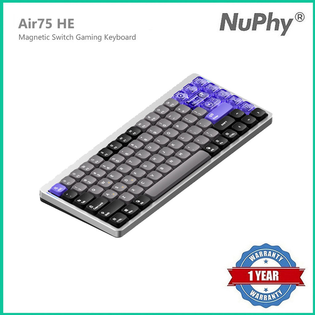 ヌーフィー ® NuPhy Air75 HE 磁気スイッチ ゲーミング キーボード