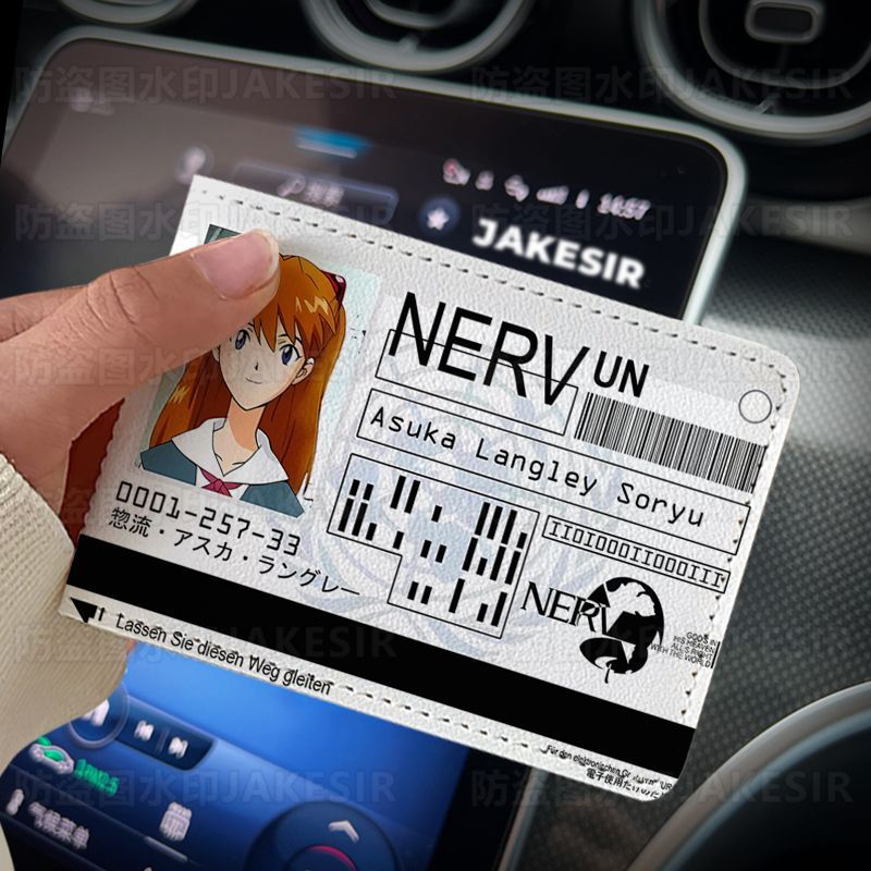 エヴァンゲリオン綾波レイカードバッグスリムコンパクト銀行 ID カード