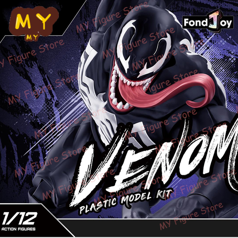 New Original Fondjoy Venom Model Kit 1/12 Venom Action Figure